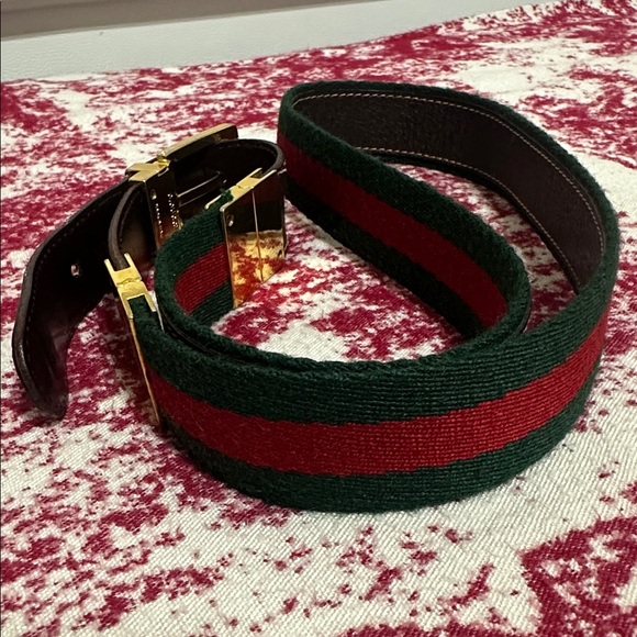 Gucci Sherry Line Belt Unisex - Picture 3 of 9